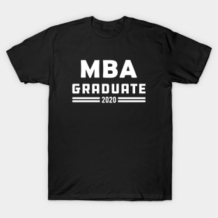 MBA Graduate 2020 T-Shirt